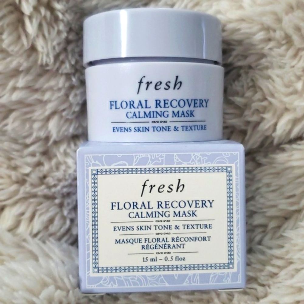 FRESH FLORAL RECOVERY CALMING MASK.